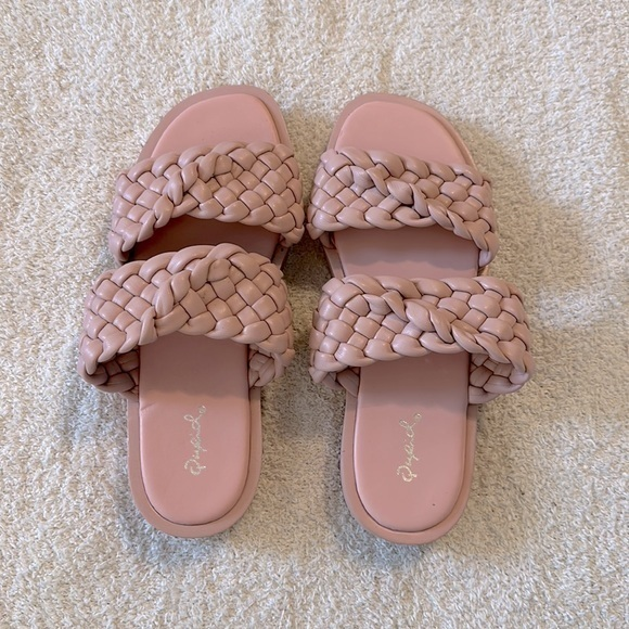 Qupid‎ Braided Sandals - Picture 1 of 7